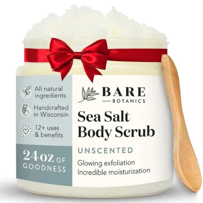 Body scrub jar