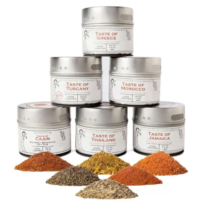 Gustus Vitae Premium Seasoning Collection - Gourmet Spices Set