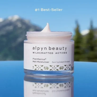 Moisturizer jar in wild