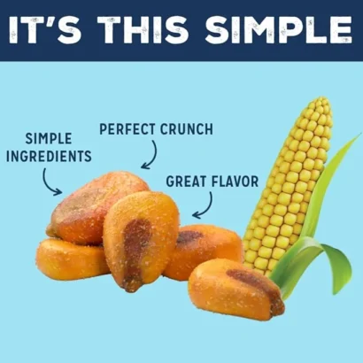 Infographics of Crunchy Corn