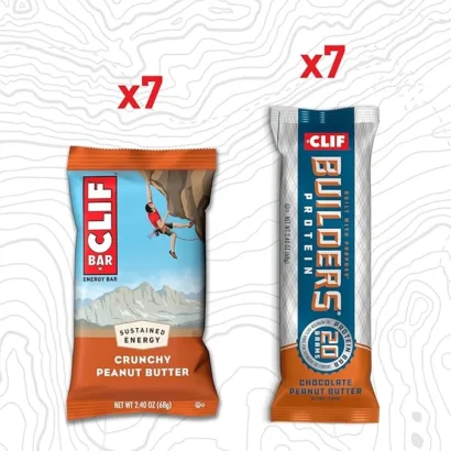 Energy bars side to sides