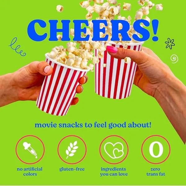 infographics of popcorn