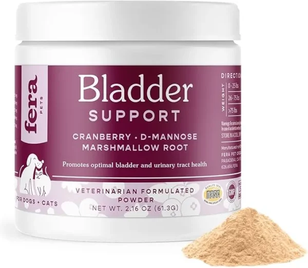 Fera Pet Organics Bladder Cranberry Supplement for Dogs & Cats