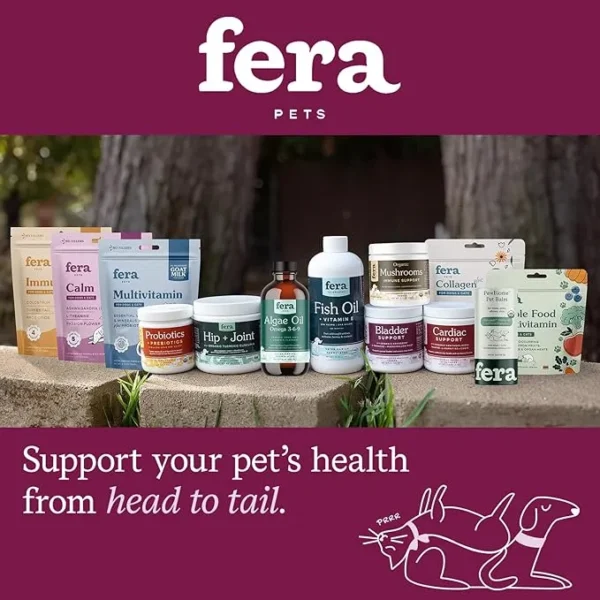 Fera Pet Organics Bladder Cranberry Supplement for Dogs & Cats